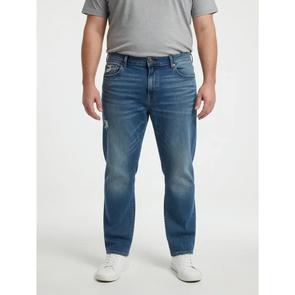 Company 81 Distressed Blue Jeans